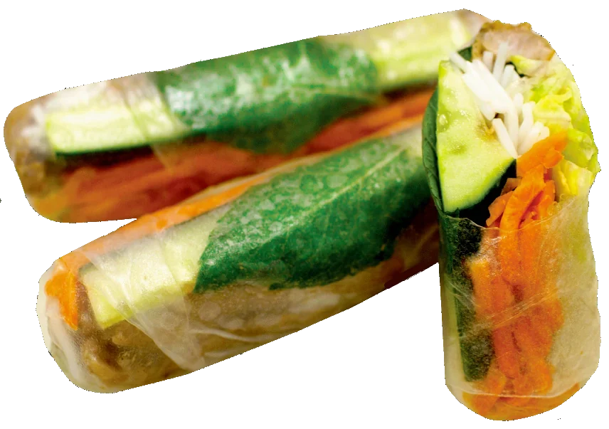 Cold rolls (rice paper rolls)